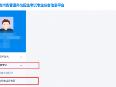 貴州省2024年高考綜合改革適應(yīng)性演練測(cè)試準(zhǔn)考證打印公告